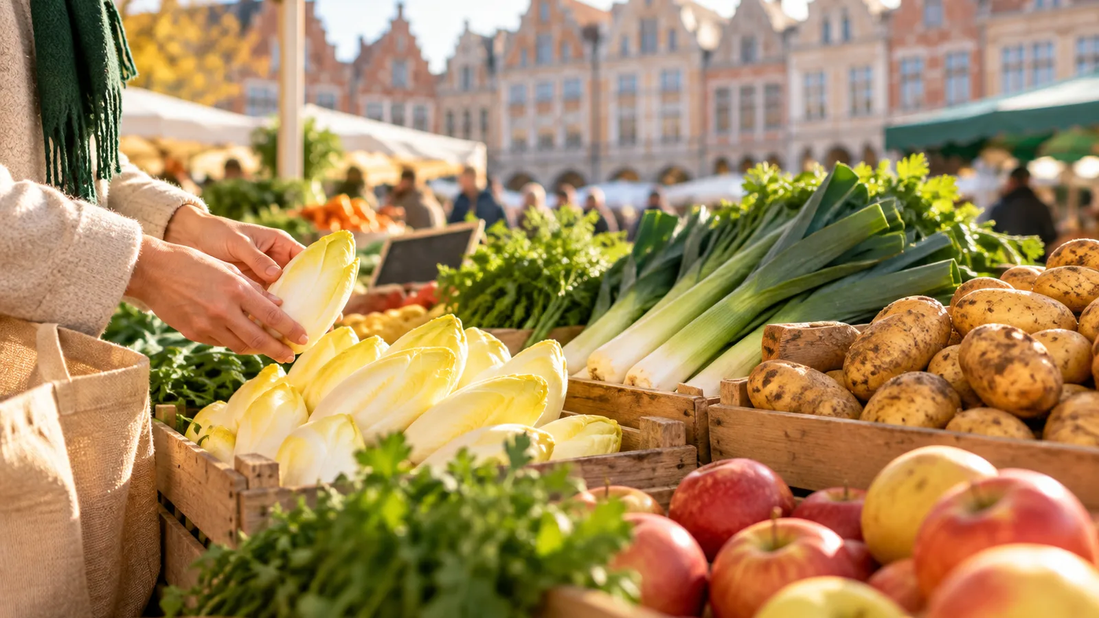 Marché et manger local à Arras