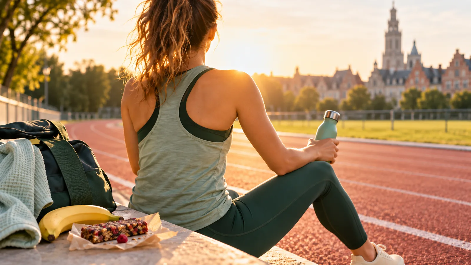Coureuse et nutrition du sportif