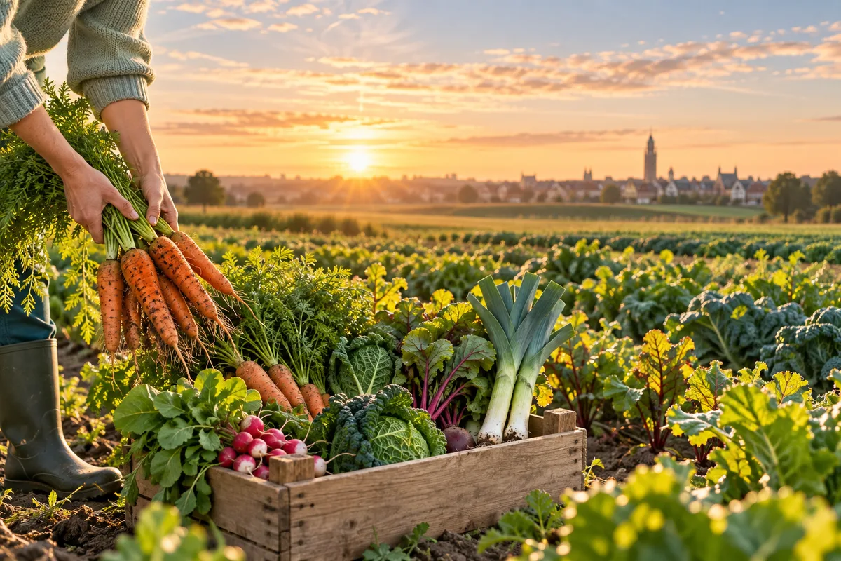 Terres agricoles pour manger local à Arras