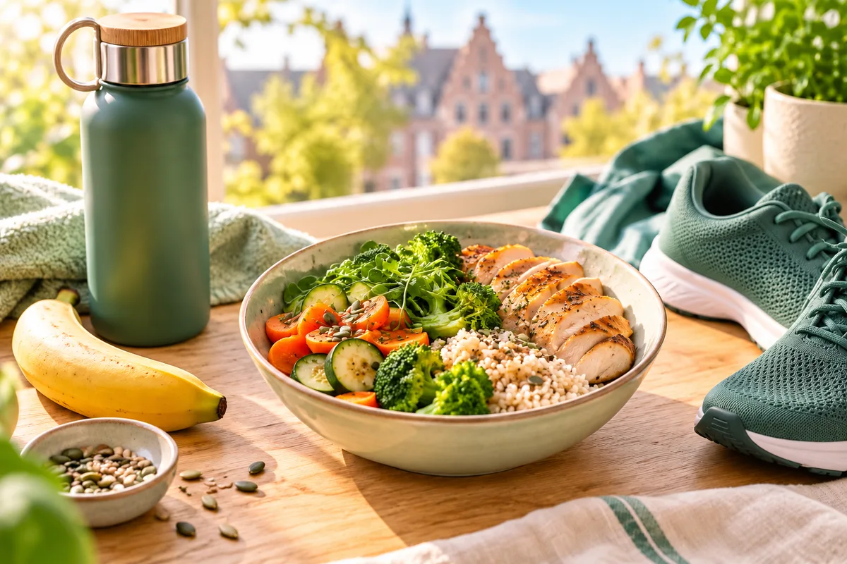 Repas de récupération en nutrition du sportif