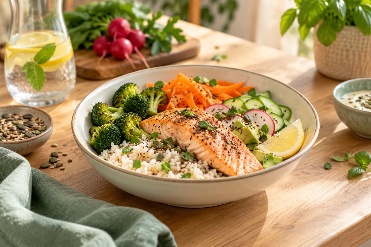 Repas de récupération sportive
